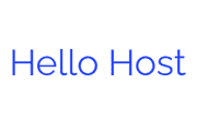 Hello-Host