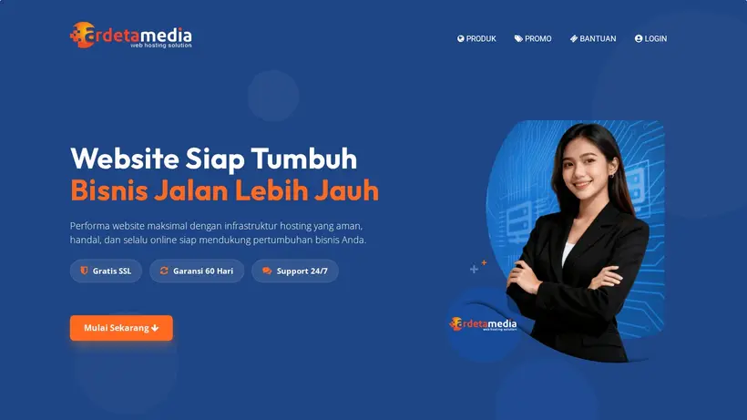ArdetaMedia homepage screenshot