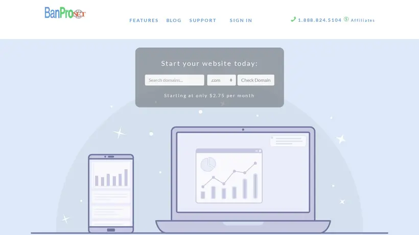 BanPro homepage screenshot