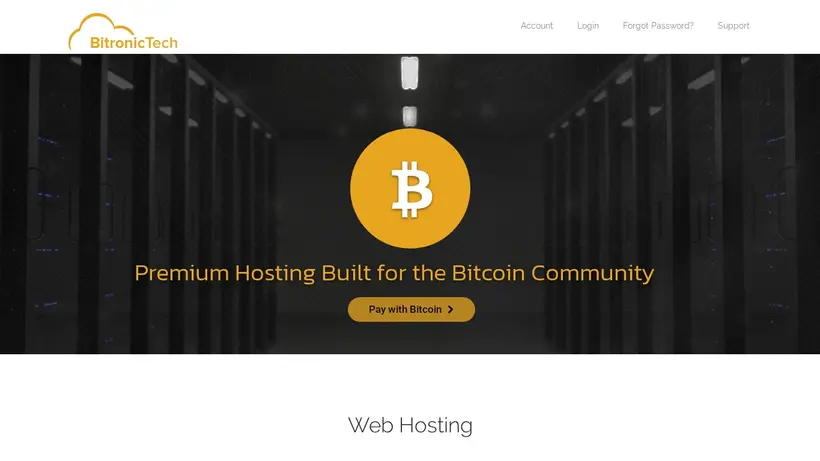 BitronicTech homepage screenshot