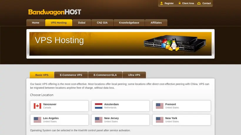 Bwh89 homepage screenshot