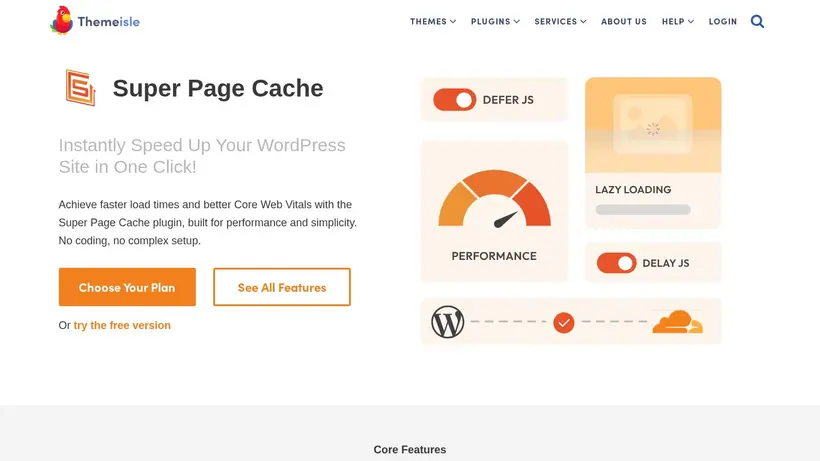 Clearfy homepage screenshot