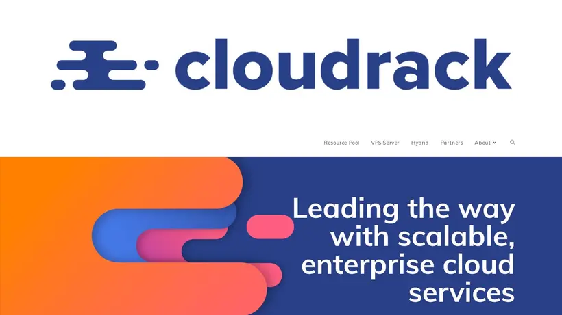 CloudRack homepage screenshot