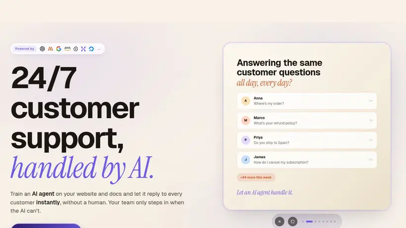 Dante-ai homepage screenshot