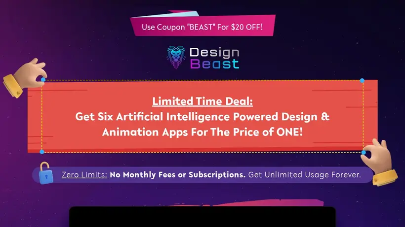 DesignBeast homepage screenshot