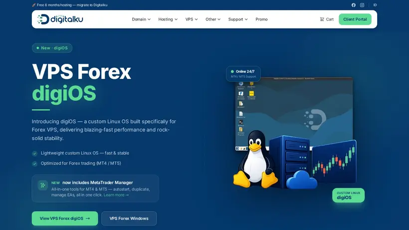 Digitalku homepage screenshot