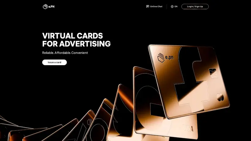 E.PN homepage screenshot