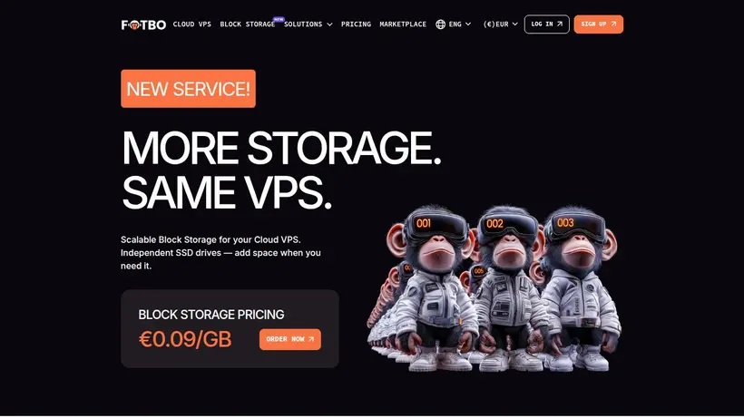 Fotbo homepage screenshot