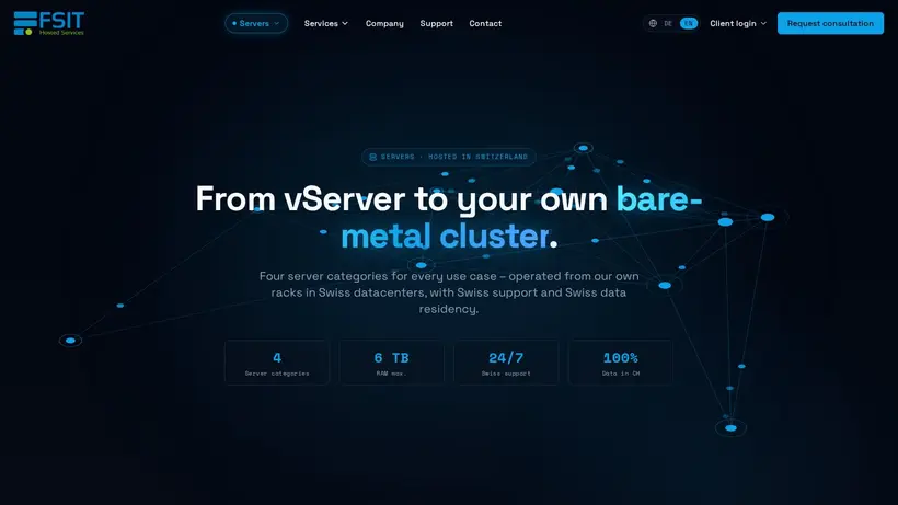 Fsit homepage screenshot