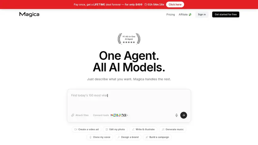 Galaxy.ai homepage screenshot