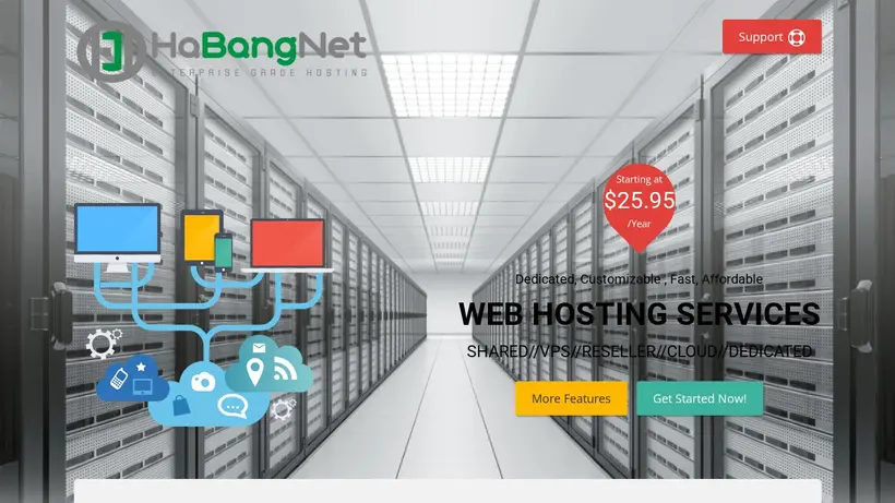 HaBang homepage screenshot