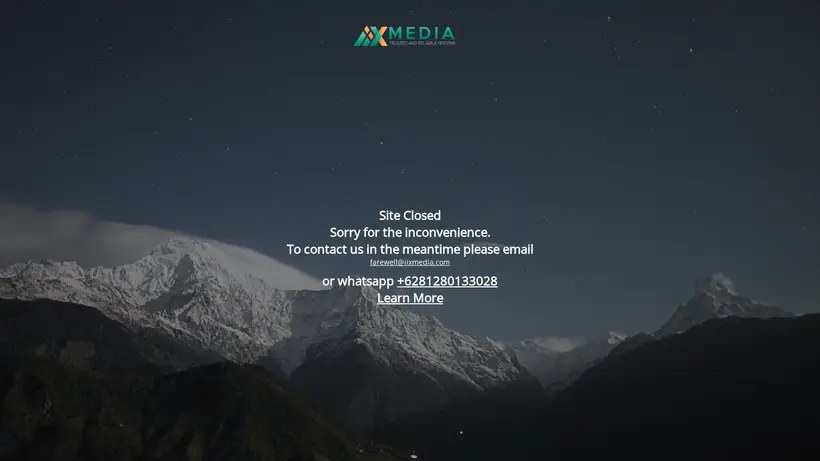 IIX Media homepage screenshot