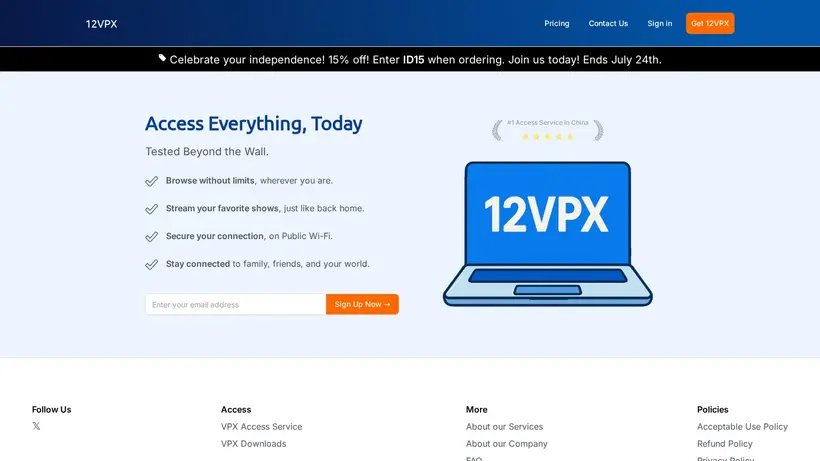 Imzhu homepage screenshot