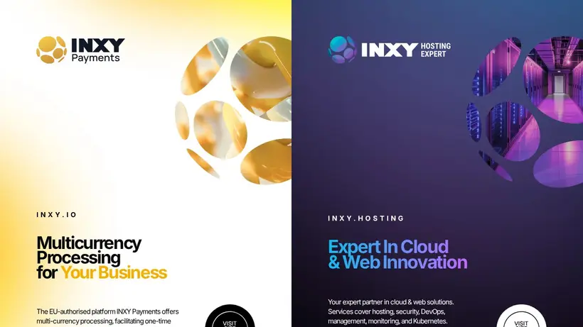 Inxy.com homepage screenshot