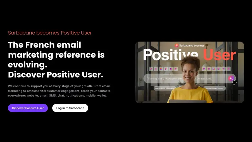 Mailify homepage screenshot