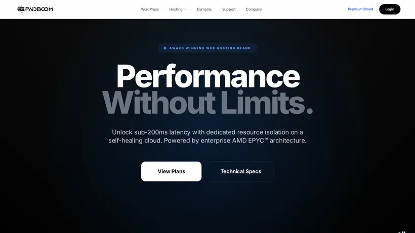 Paidboom homepage screenshot