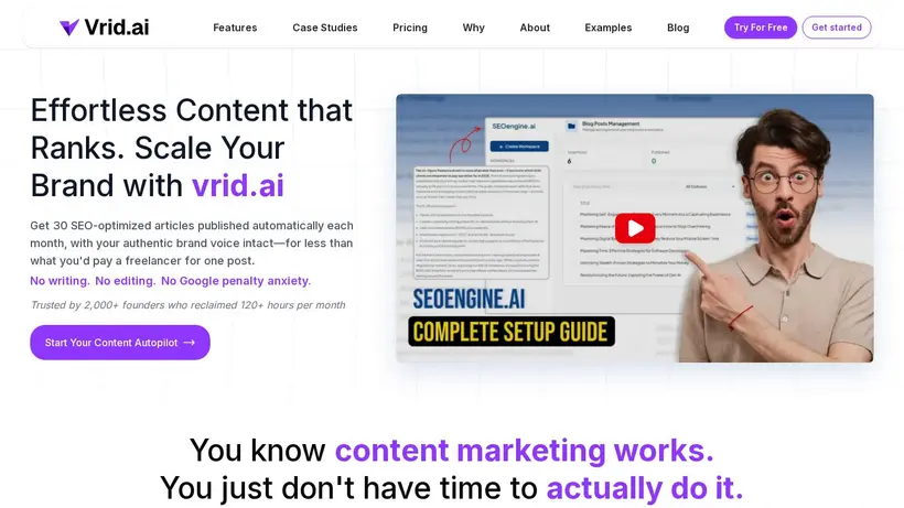 Pitch Ground homepage screenshot