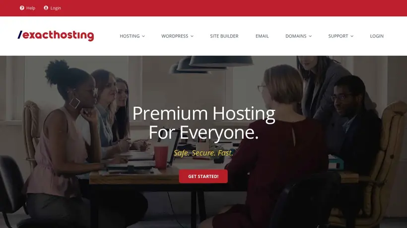 Quality Host Online homepage screenshot
