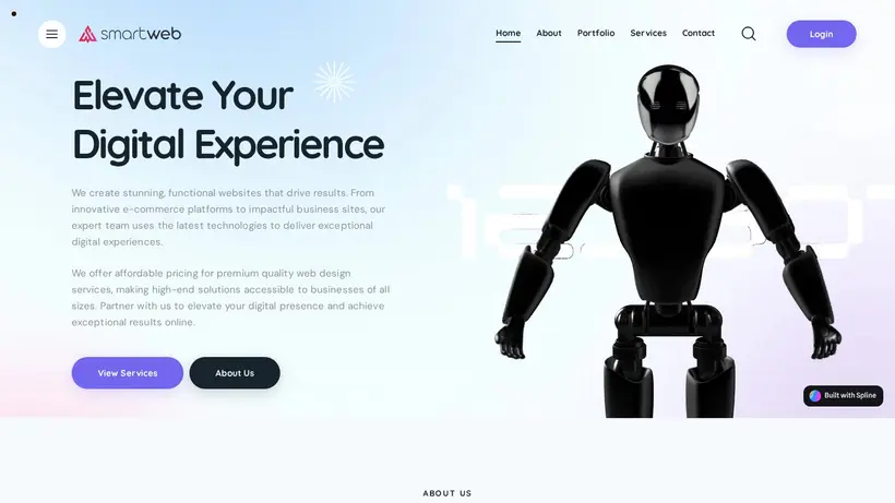 Smartweb.my homepage screenshot