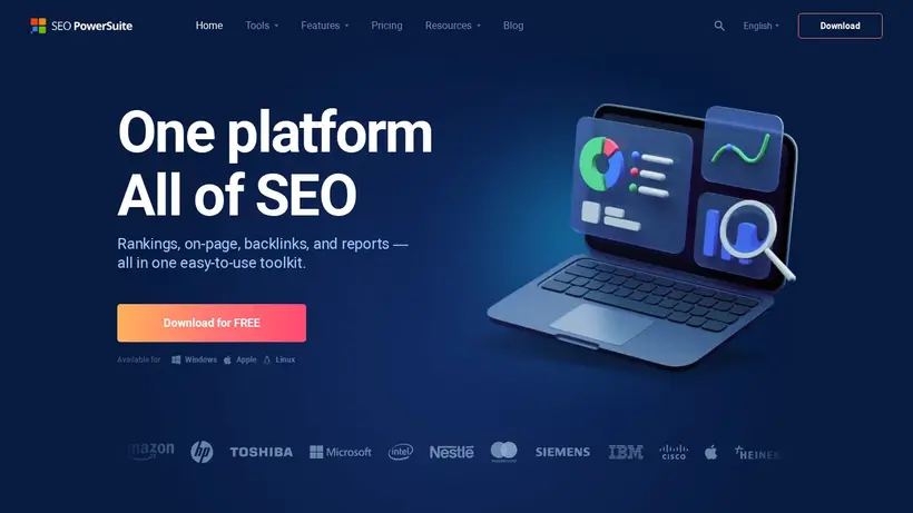 SPS-Software homepage screenshot
