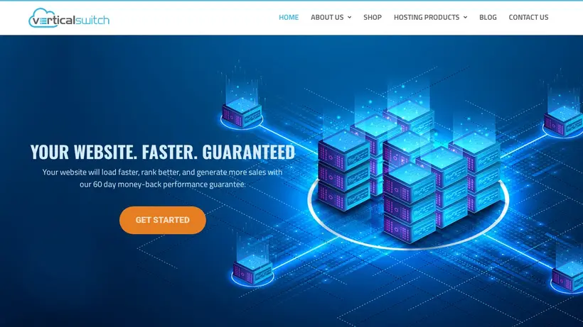 VerticalSwitch homepage screenshot
