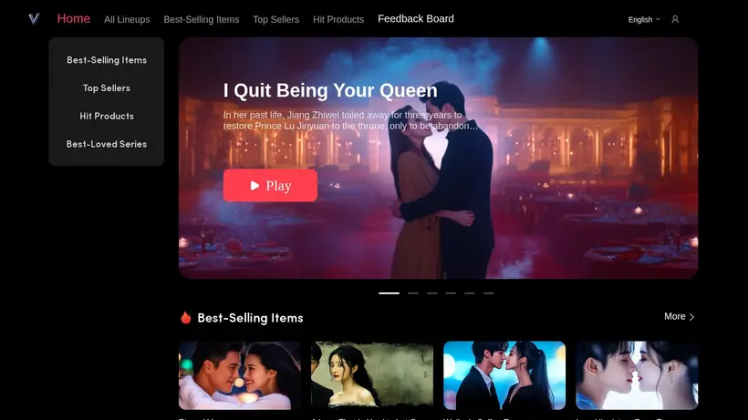 VideoTweeter homepage screenshot