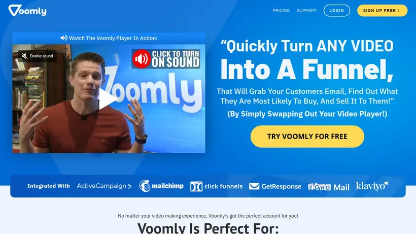 Doodly homepage screenshot