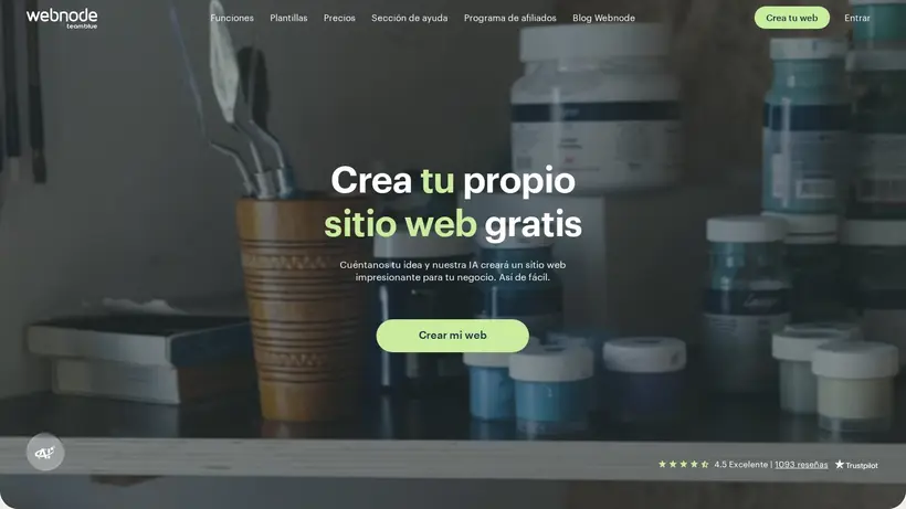 WebNode.com.co homepage screenshot