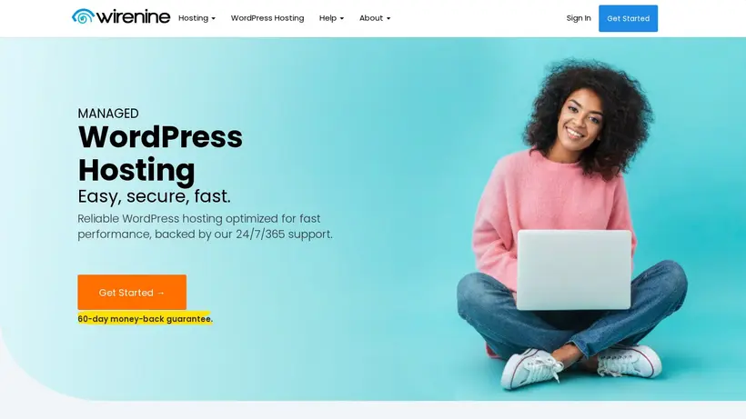 Wire Nine homepage screenshot