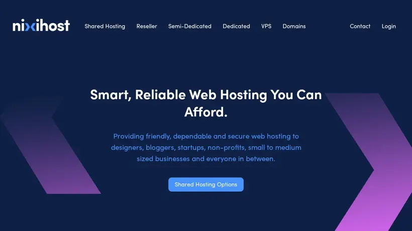Xixi Host homepage screenshot