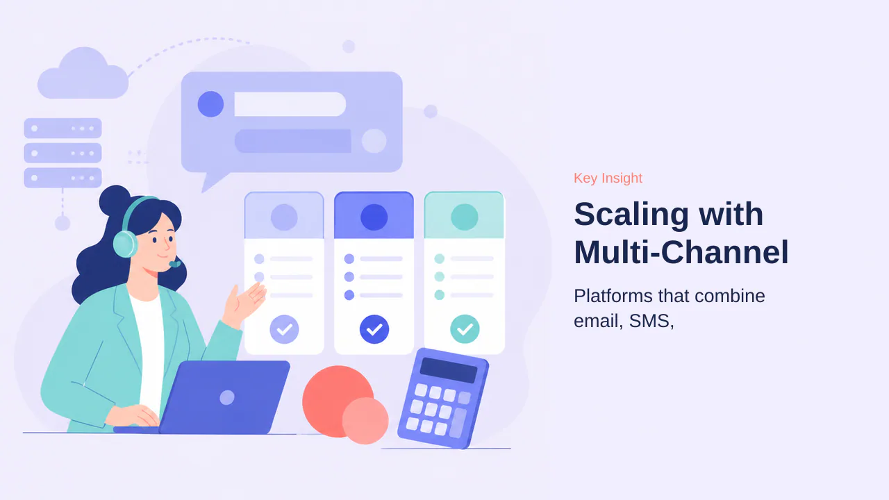 Editorial illustration for Scaling with Multi-Channel Marketing Tools