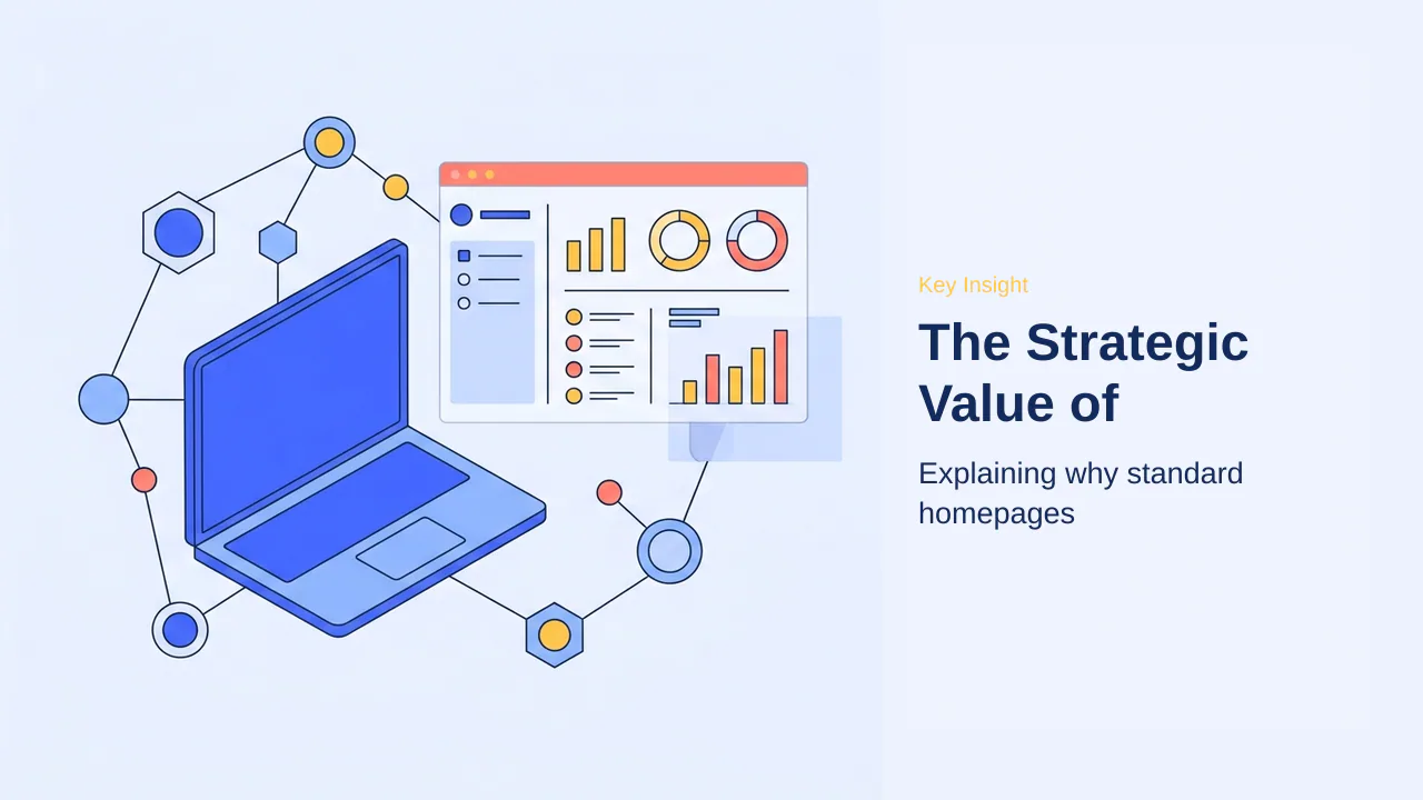 Editorial illustration for The Strategic Value of Focused Landing Pages