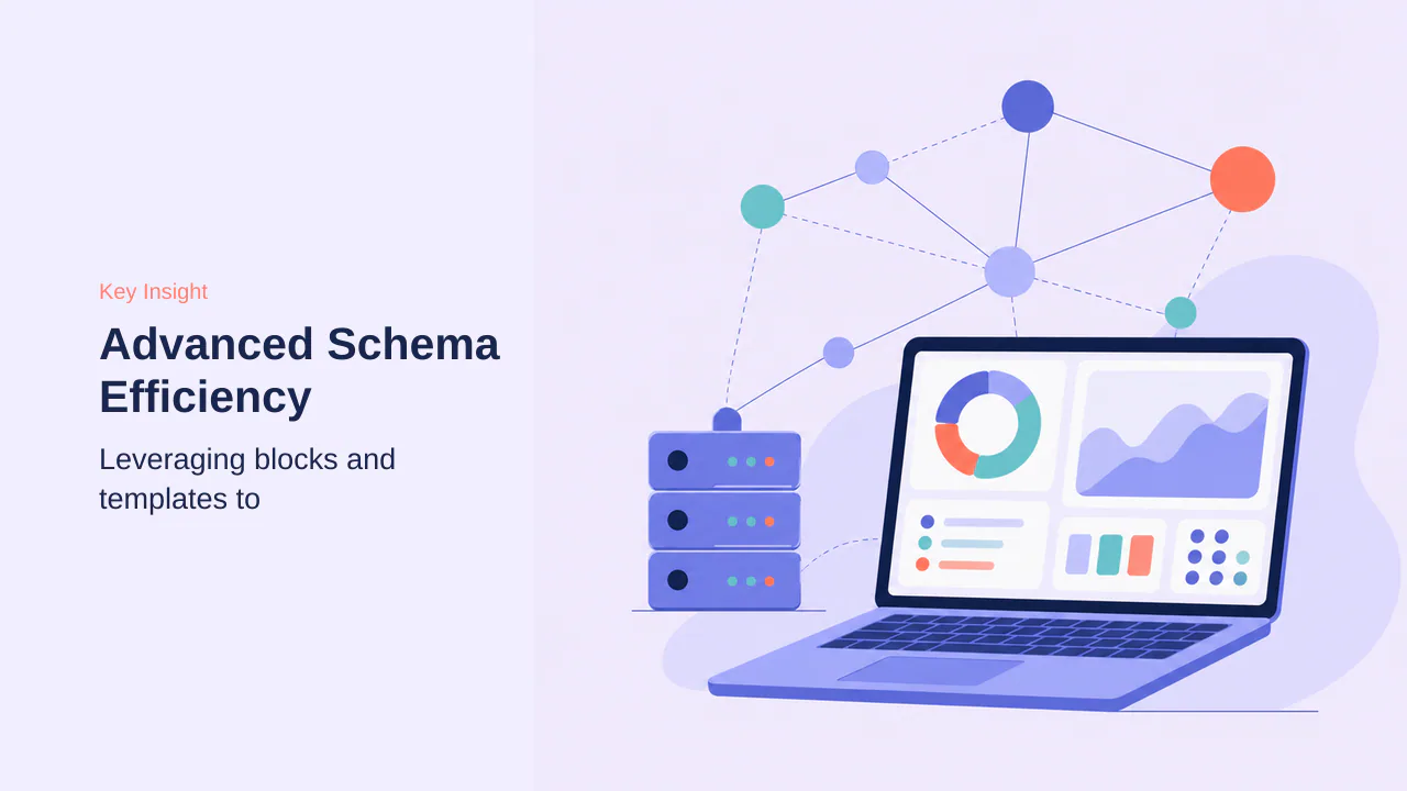 Editorial illustration for Advanced Schema Efficiency Features